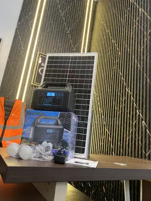 Solar Generator for Lights, Phones Small Appliances