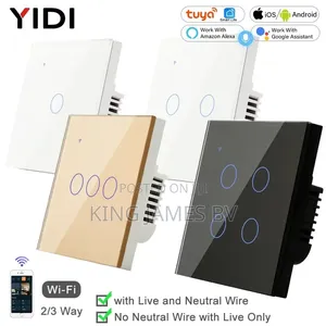 Smart Touch Wifi Switch – Modern Home Upgrade
