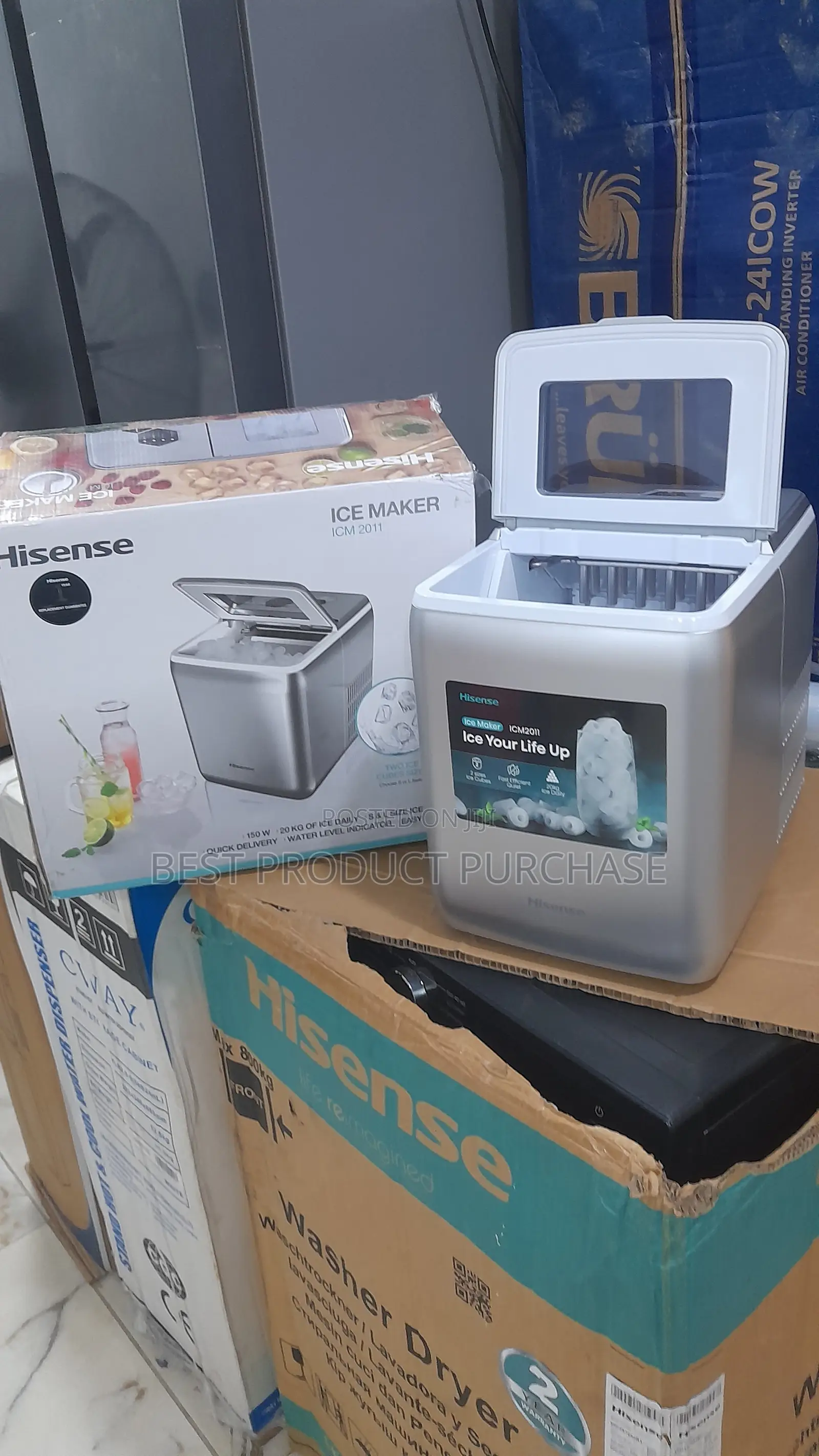 Small Business Hisense Ice Maker Icm-2011 Model
