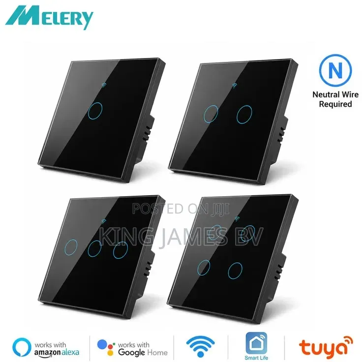 Glass Panel Wifi Smart Switch – Elegant Intelligent