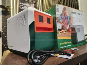 Portable Cola 3.6kwh Plus Solar Generator With Lithium Battery