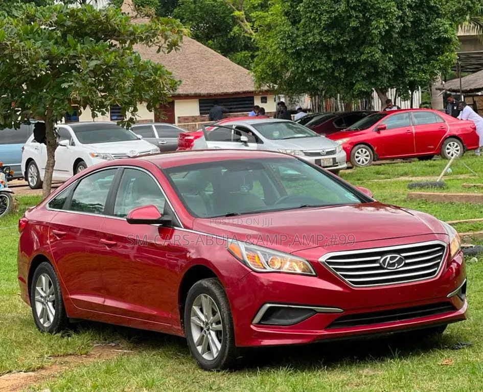 Hyundai Sonata 2017 Red