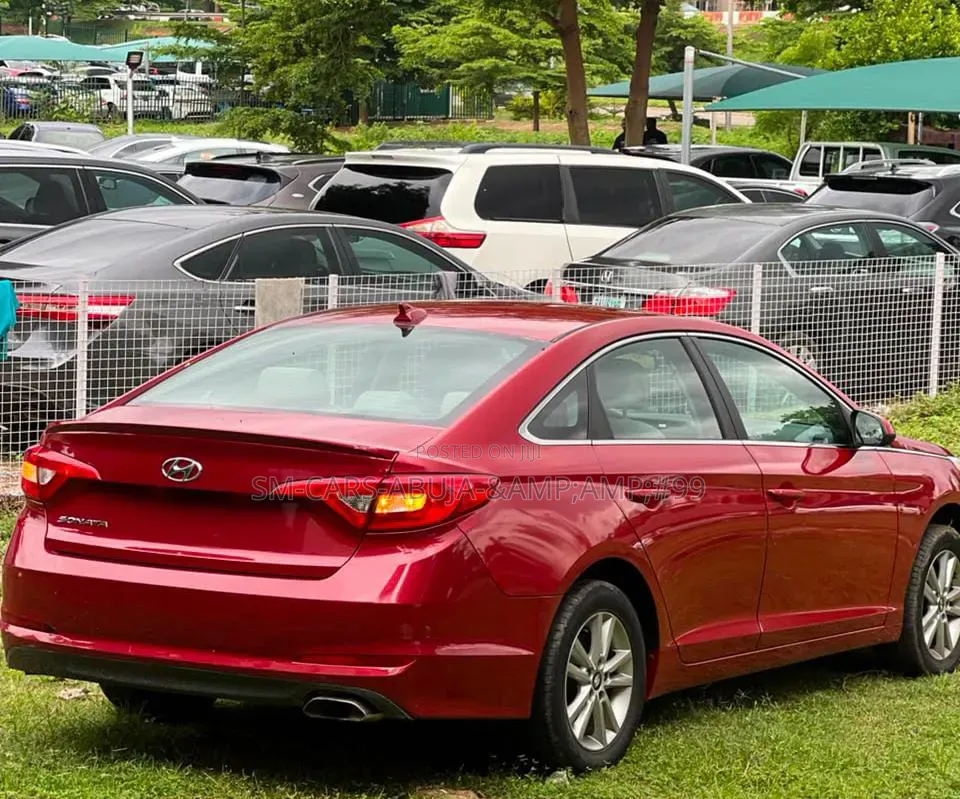 Hyundai Sonata 2017 Red