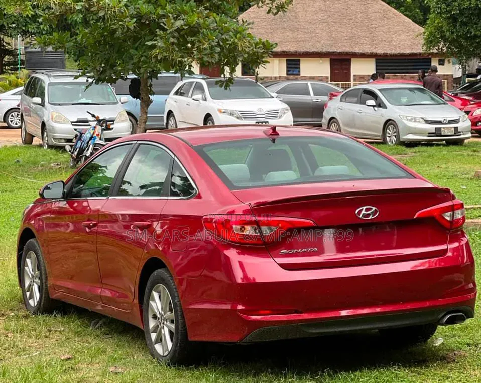 Hyundai Sonata 2017 Red