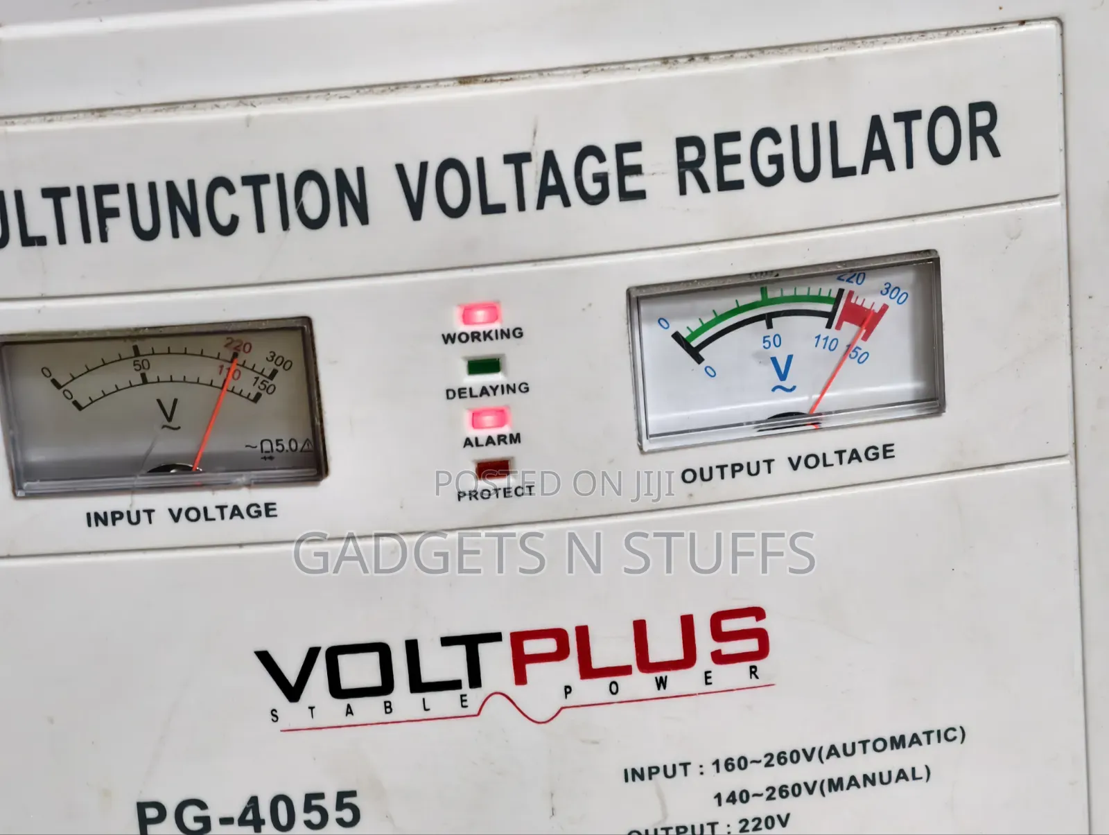 Voltplus 5kva High Quality Stabilizer, Copper Coil