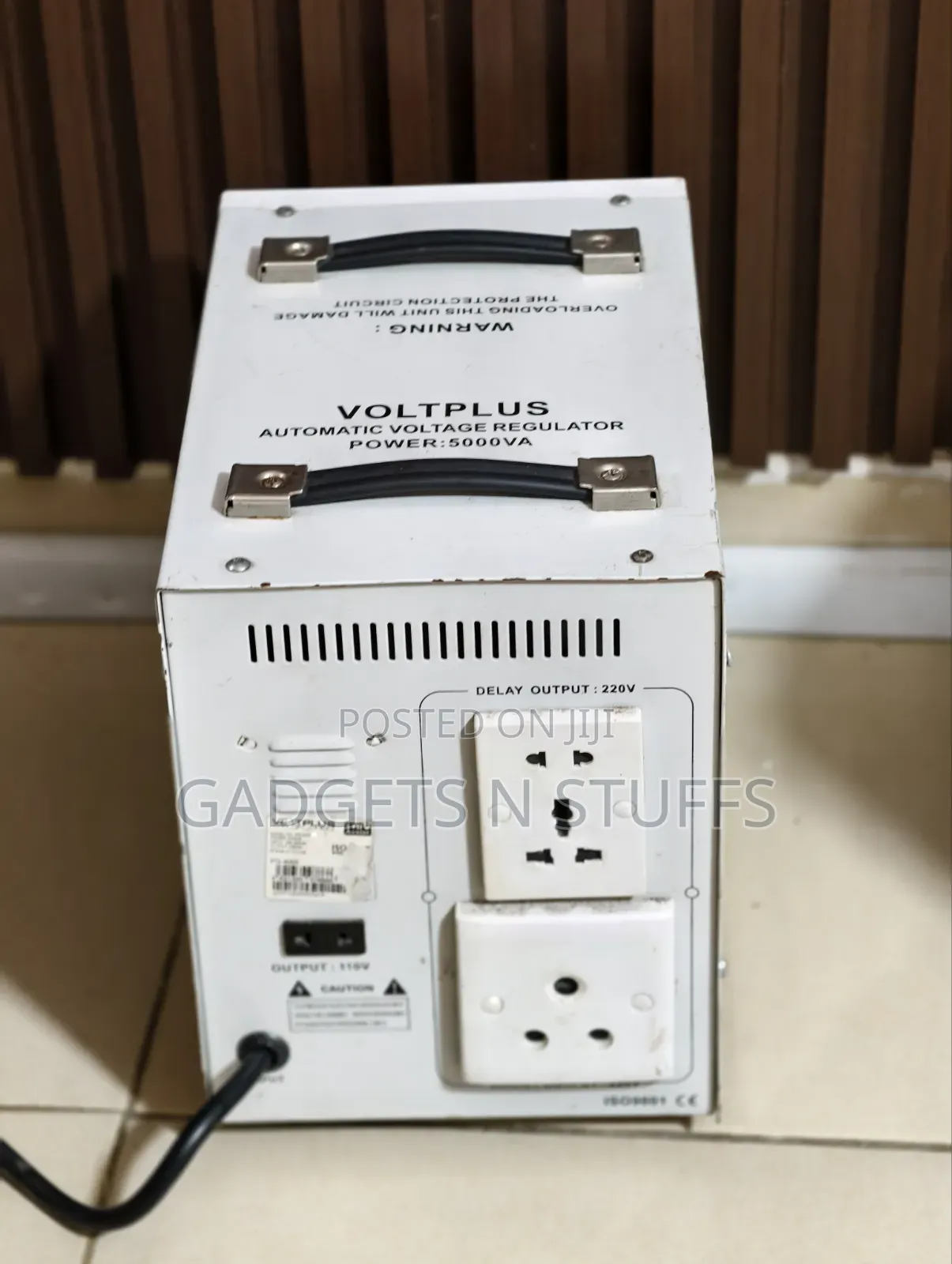Voltplus 5kva High Quality Stabilizer, Copper Coil