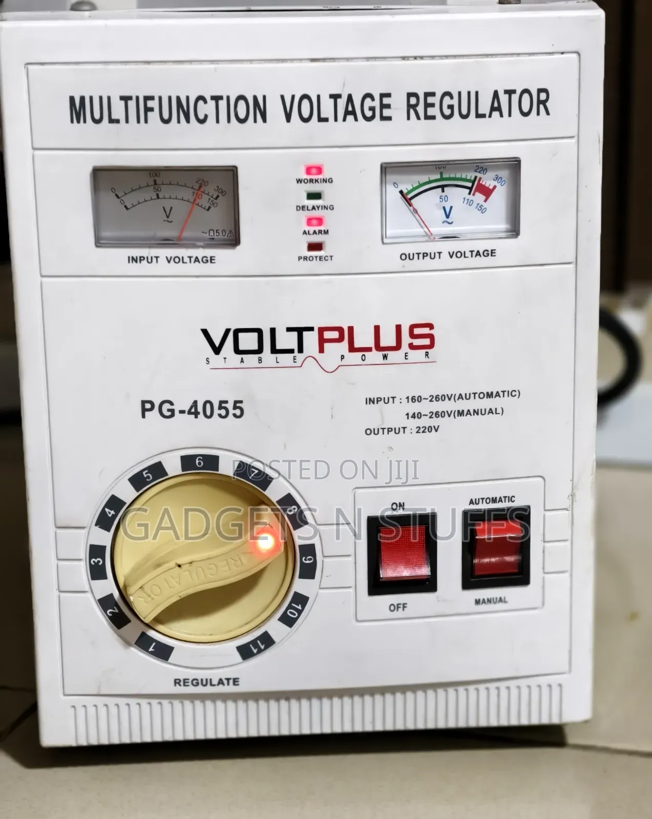 Voltplus 5kva High Quality Stabilizer, Copper Coil