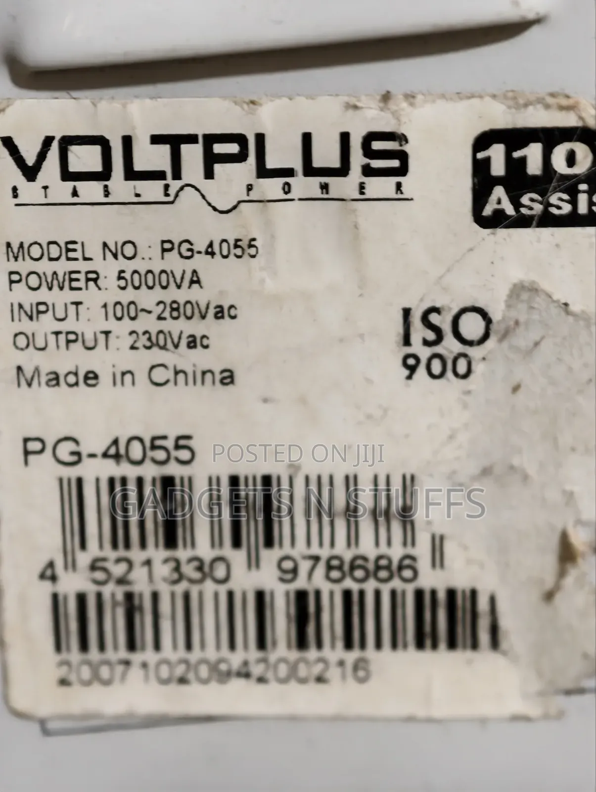 Voltplus 5kva High Quality Stabilizer, Copper Coil