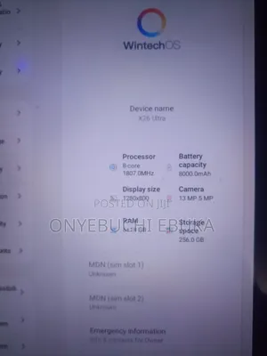 Tablet 256 GB Gray