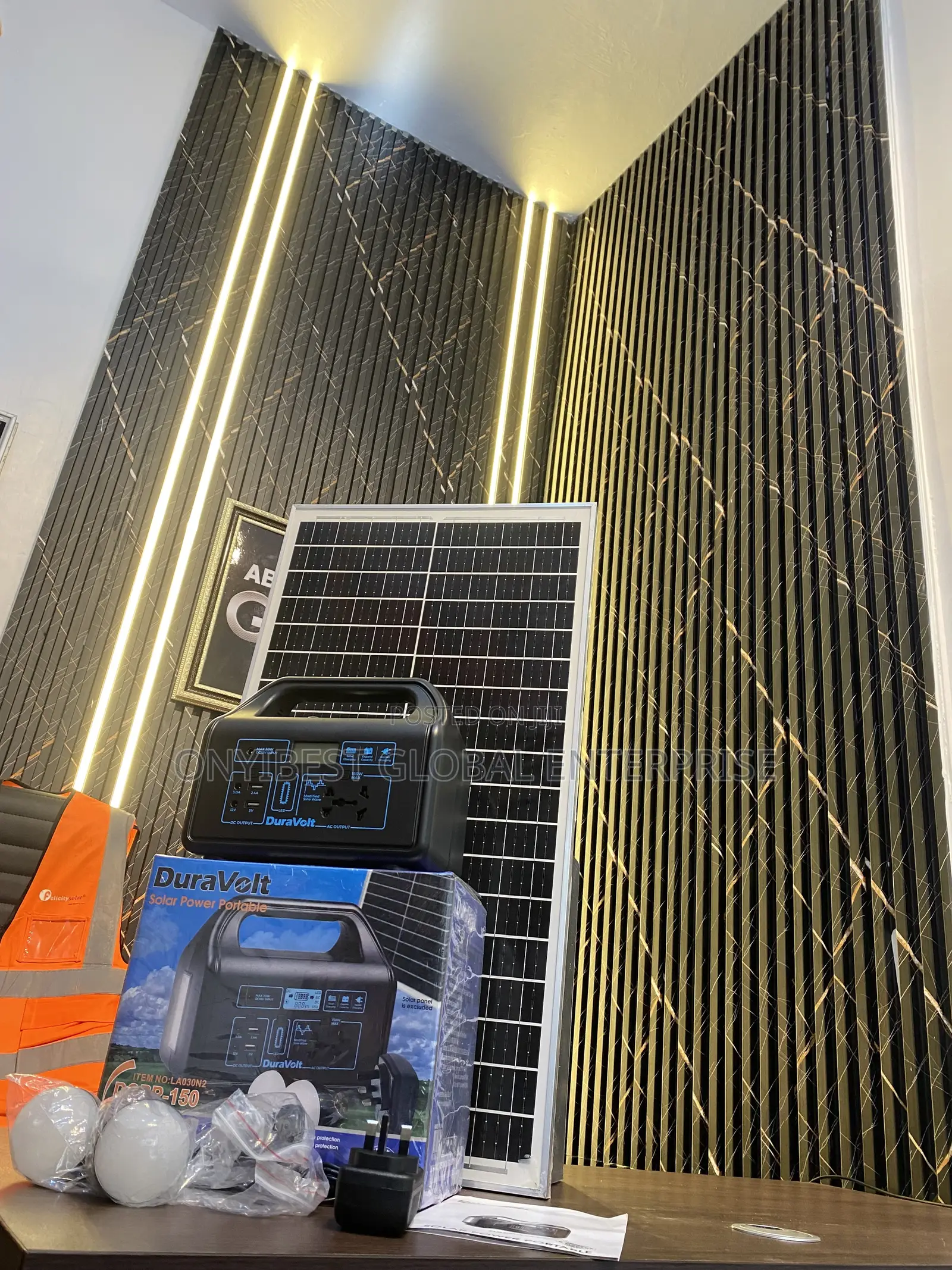 Heavy Duty Portable Solar Backup Generator