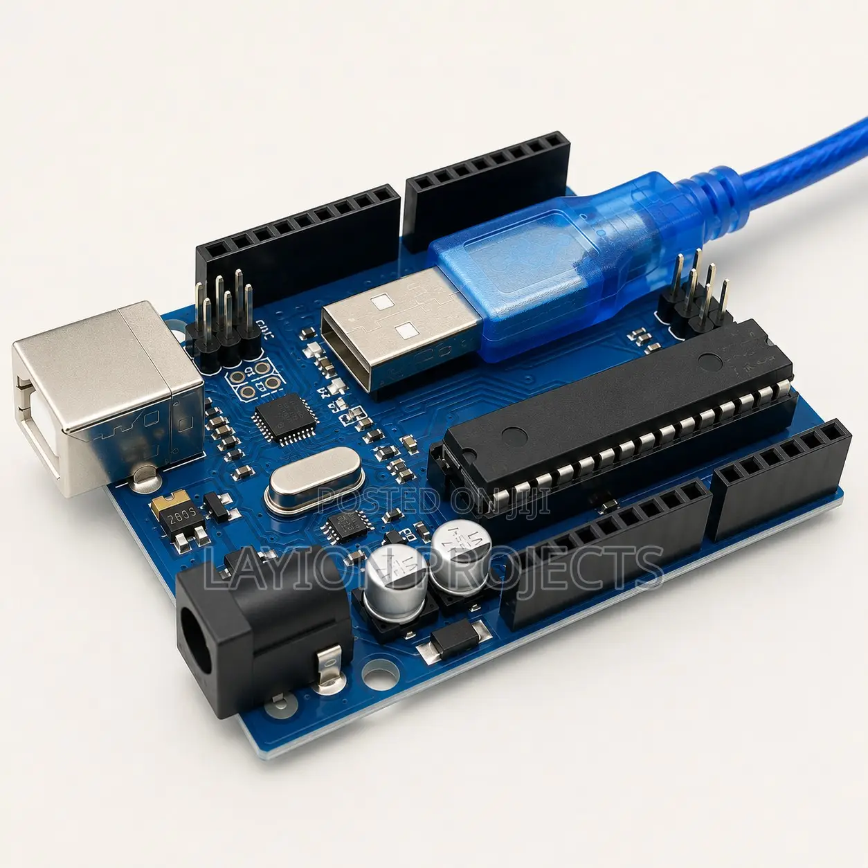 Arduino Uno R3 Atmega328p Microcontroller Board With Usb Cable