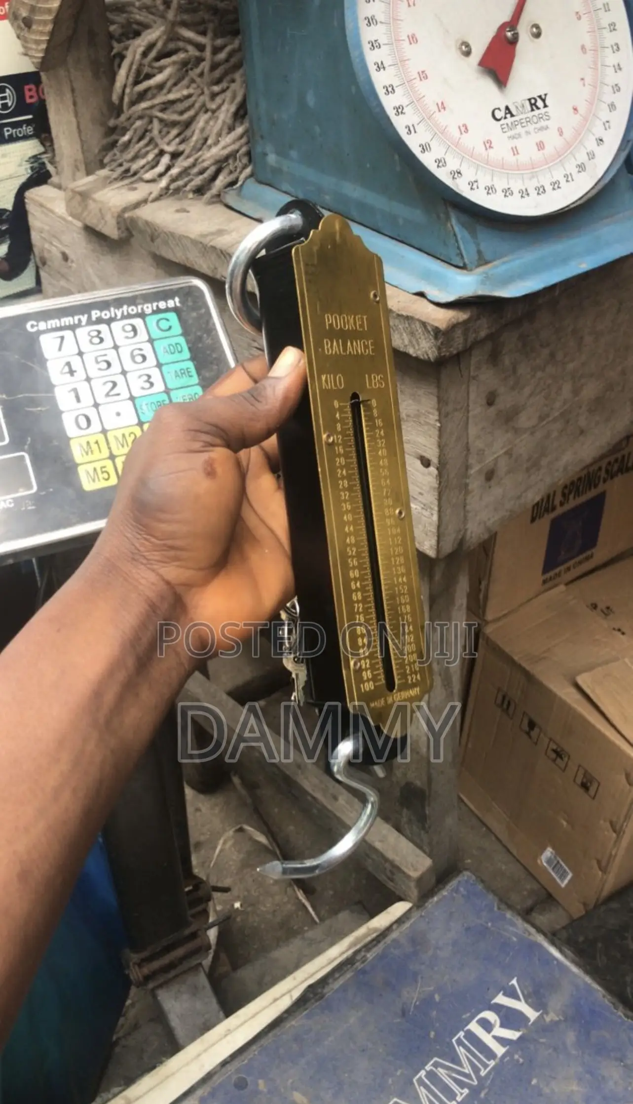 Pocket Balance Spring Scale