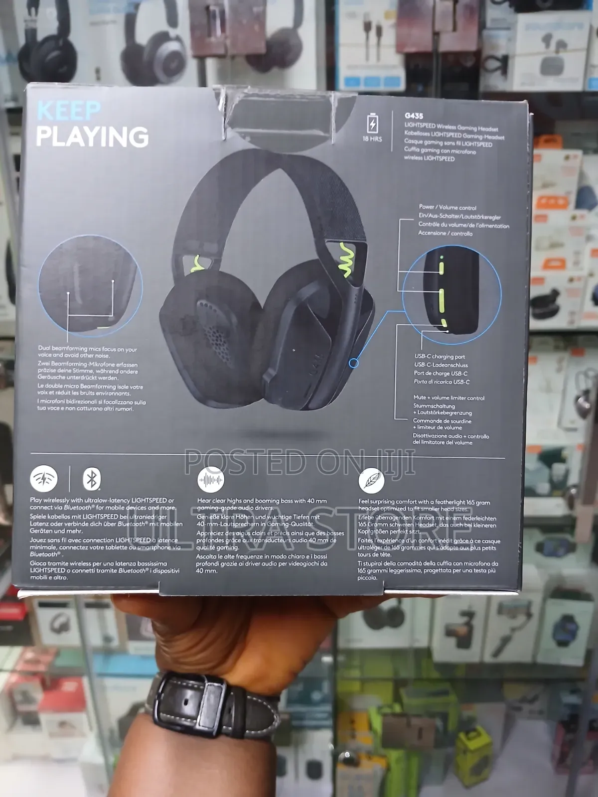 G435 Lightspeed Wireless Bluetooth Gaming Headset