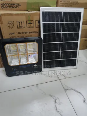 Warm White Solar Flood Light