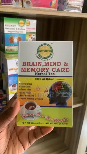 Brain Mind Memory Care Herbal Tea Relieve Mental Fatigue Wellness
