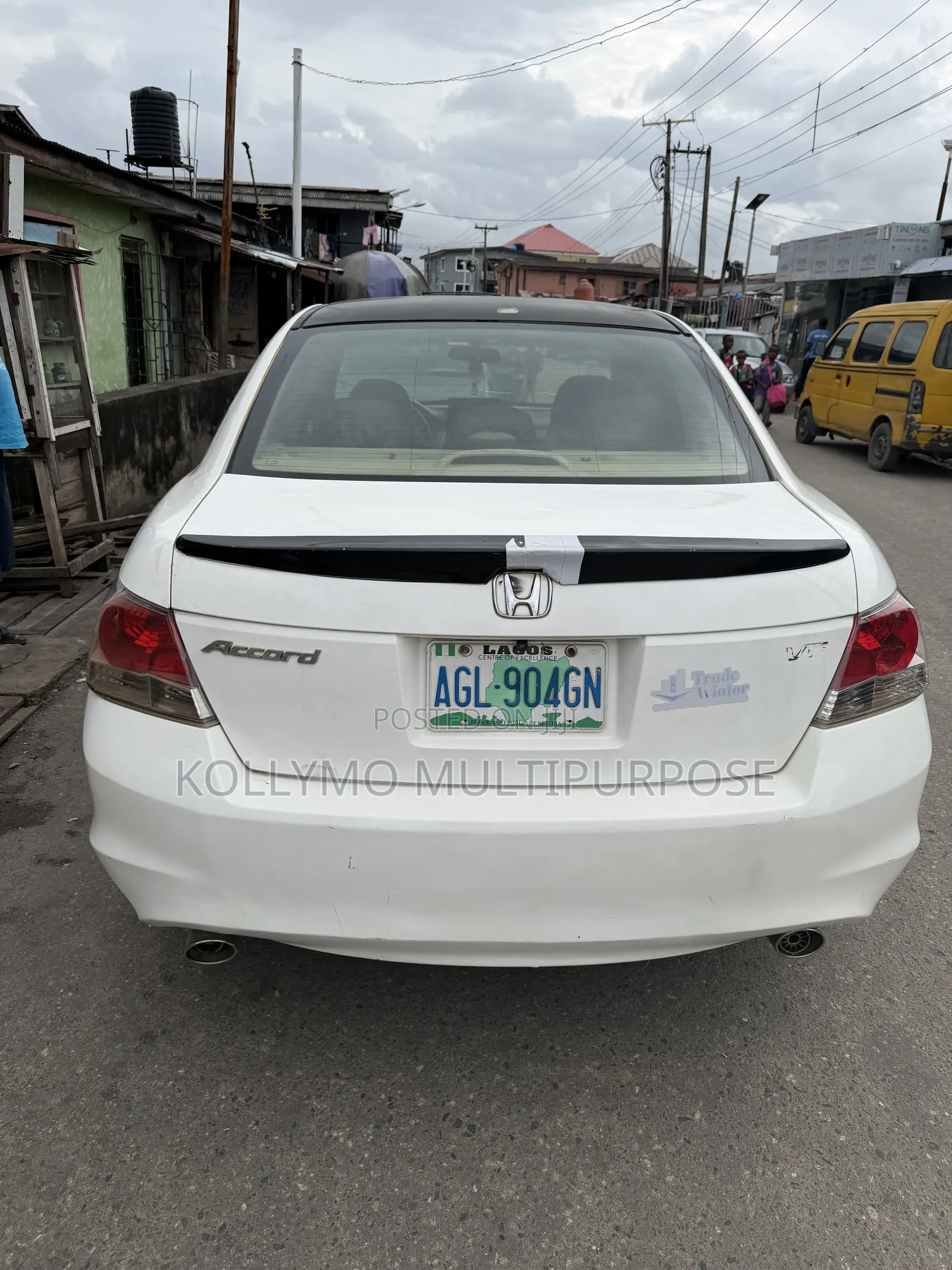 Honda Accord EX V6 Automatic 2009 White