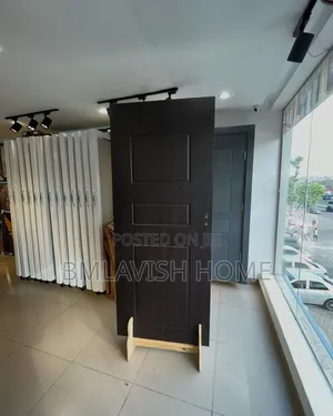 Imported HDF Brown Wooden Room Door
