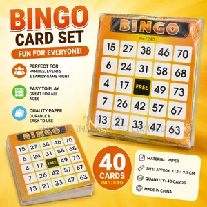 Bingo Cards Set