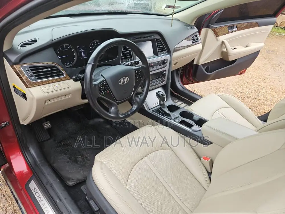 Hyundai Sonata 2017 Red