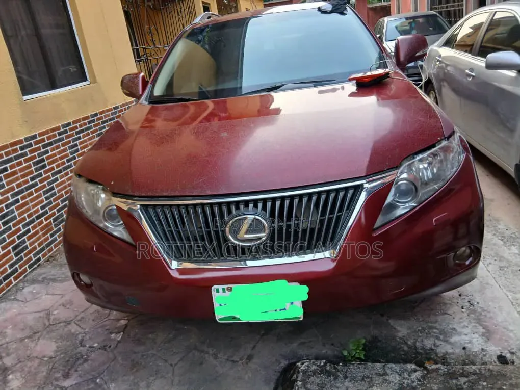 Lexus RX 2011 Red