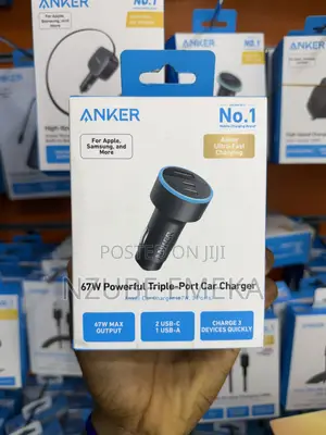 Anker Powerful Triple Pot Car