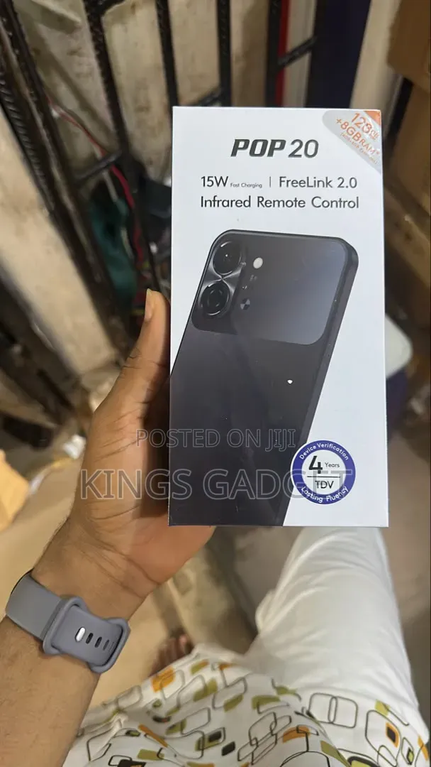 New Tecno Pop 20 128 GB