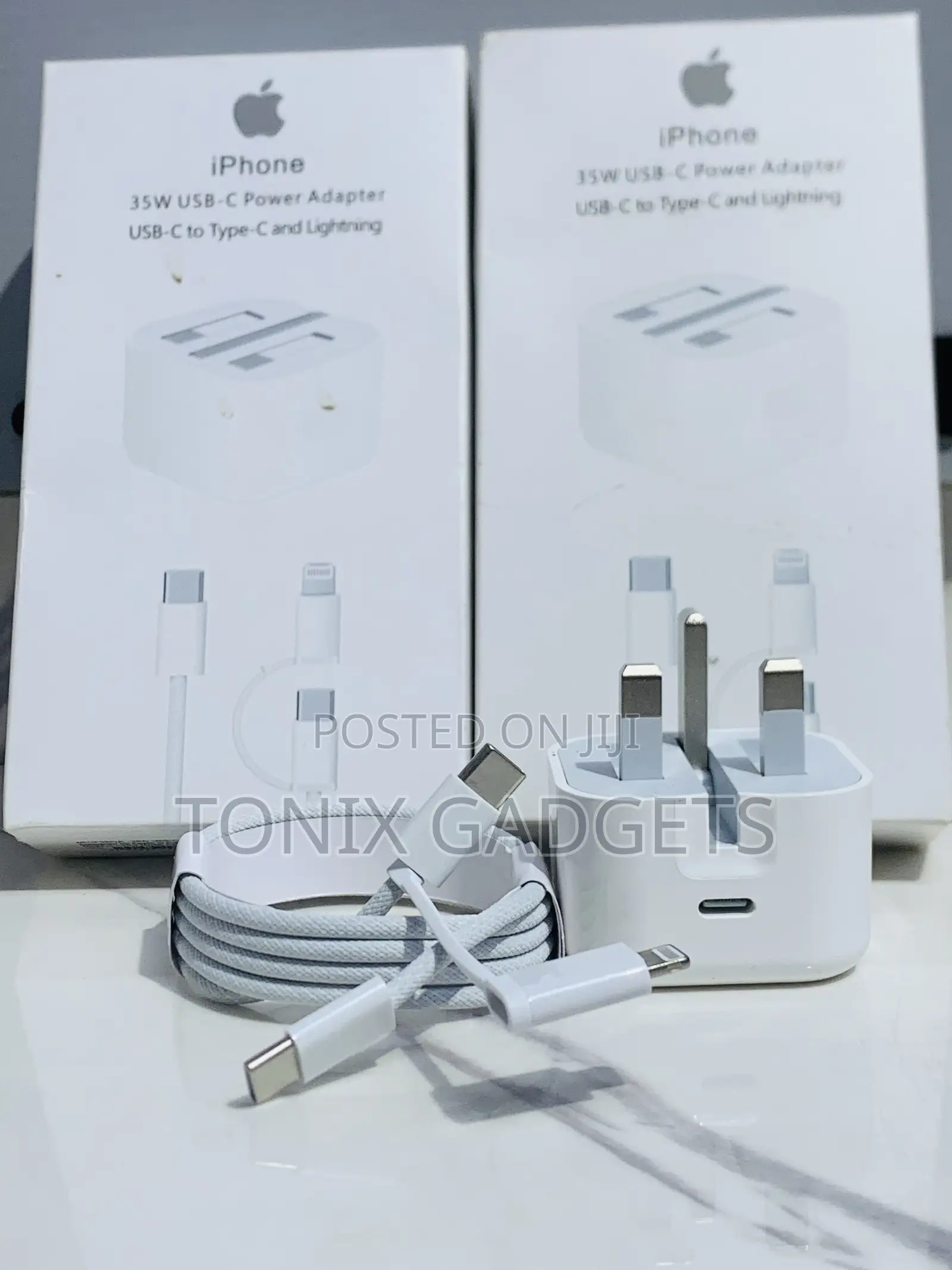 Apple 35w Usb-C Power Adapter With 2-in-1