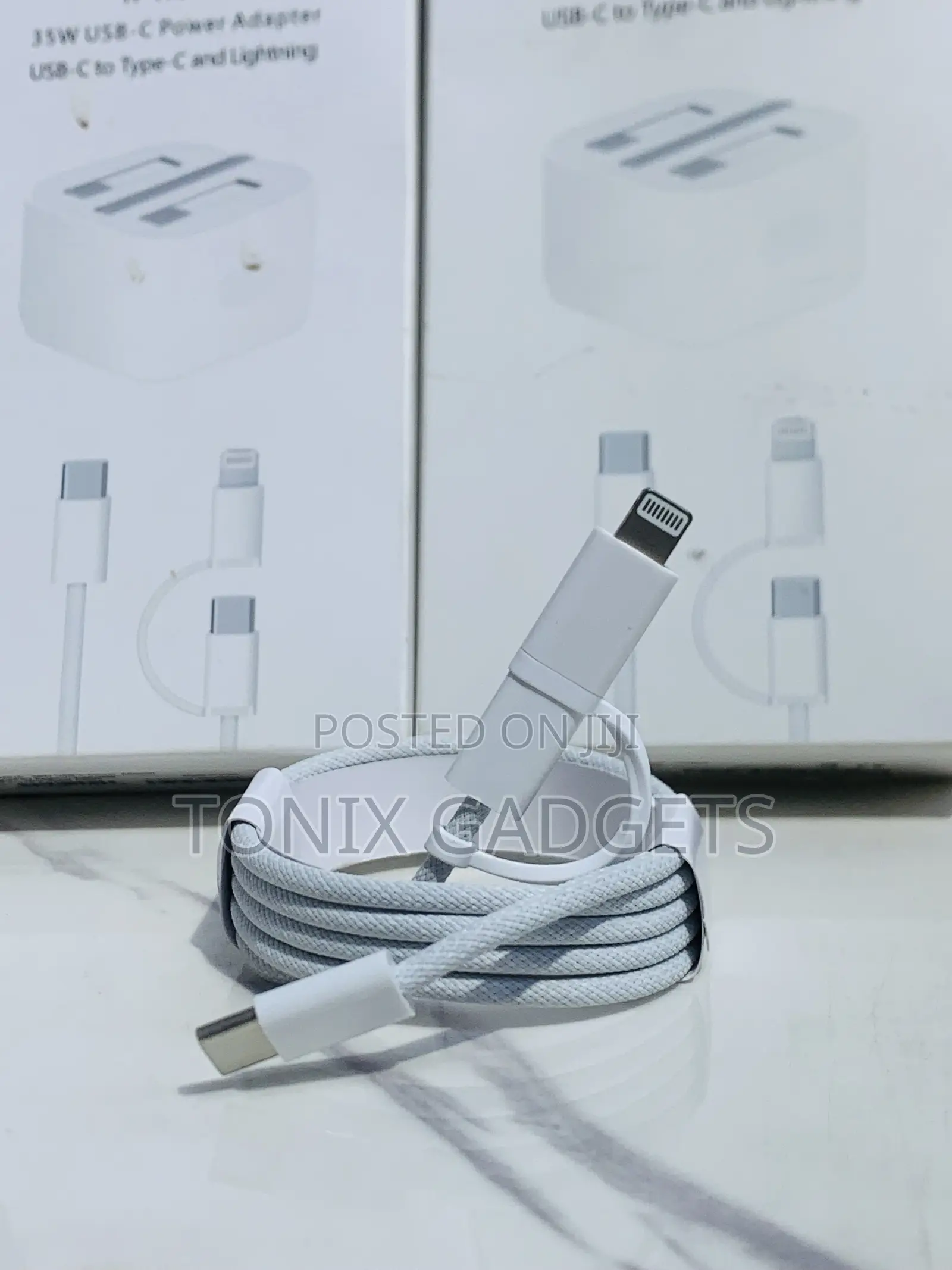 Apple 35w Usb-C Power Adapter With 2-in-1
