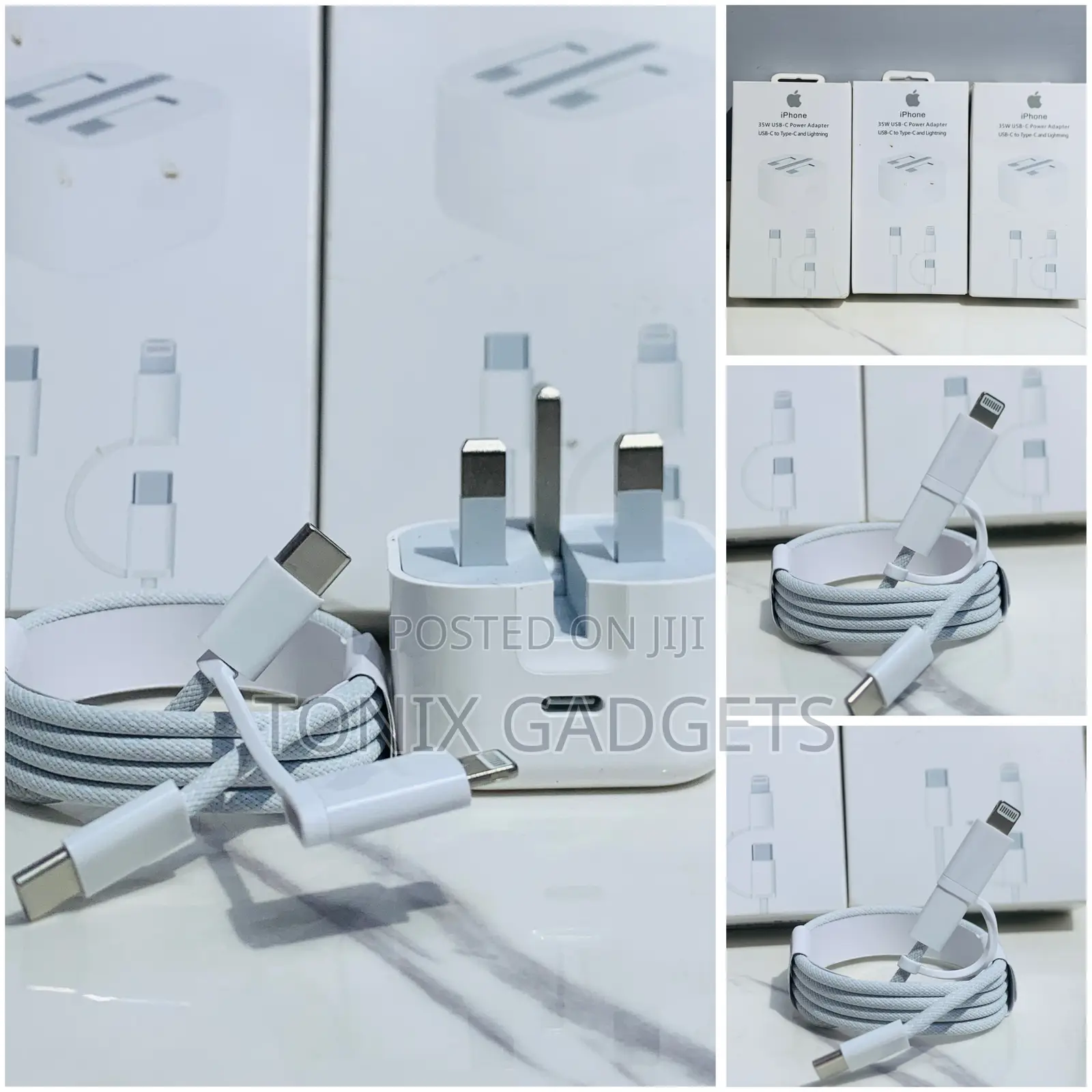 Apple 35w Usb-C Power Adapter With 2-in-1