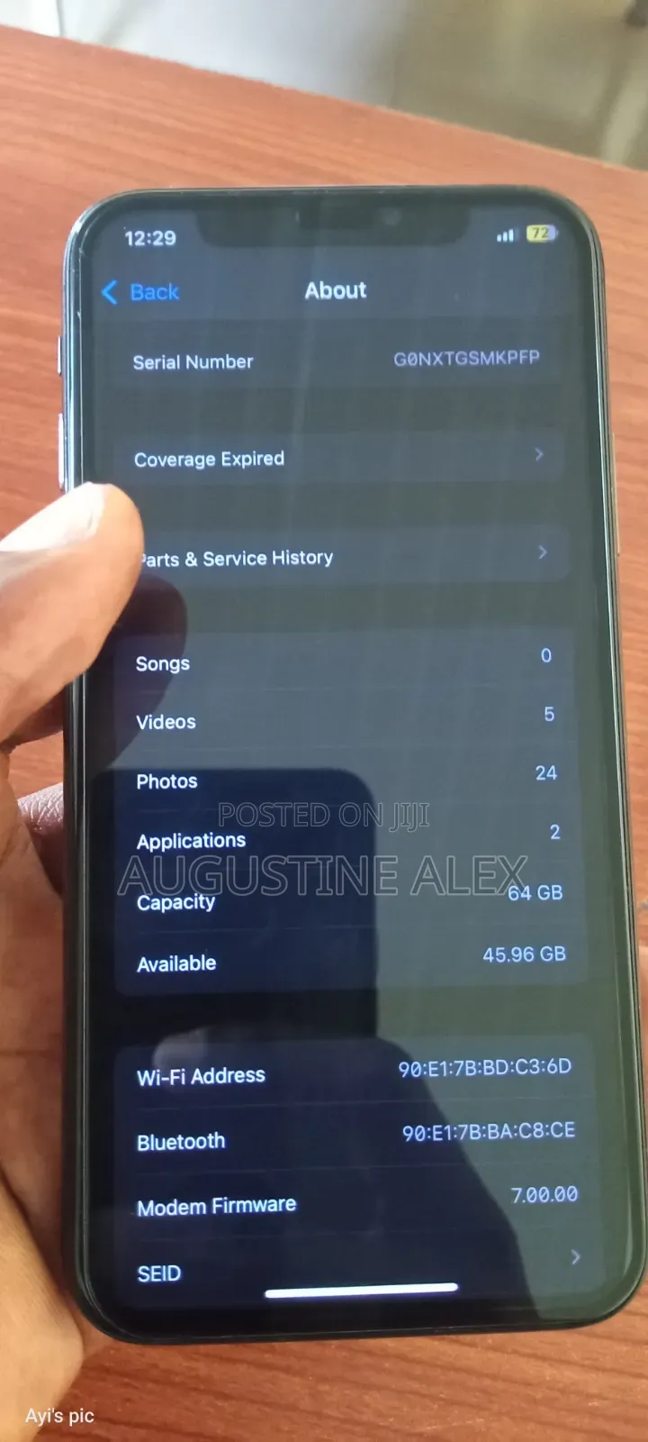 Apple iPhone XS 64 GB Black
