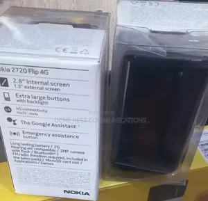 New Nokia 2720 Flip 512 GB Black