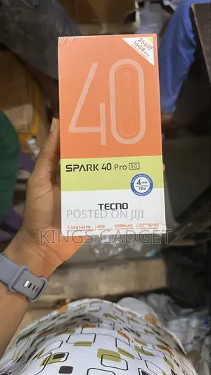 New Tecno Spark 40 Pro 256 GB