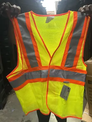 Yellow And Orange Safety Vest