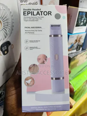 Portable Double Headed Epilator For Woman Hair Remover