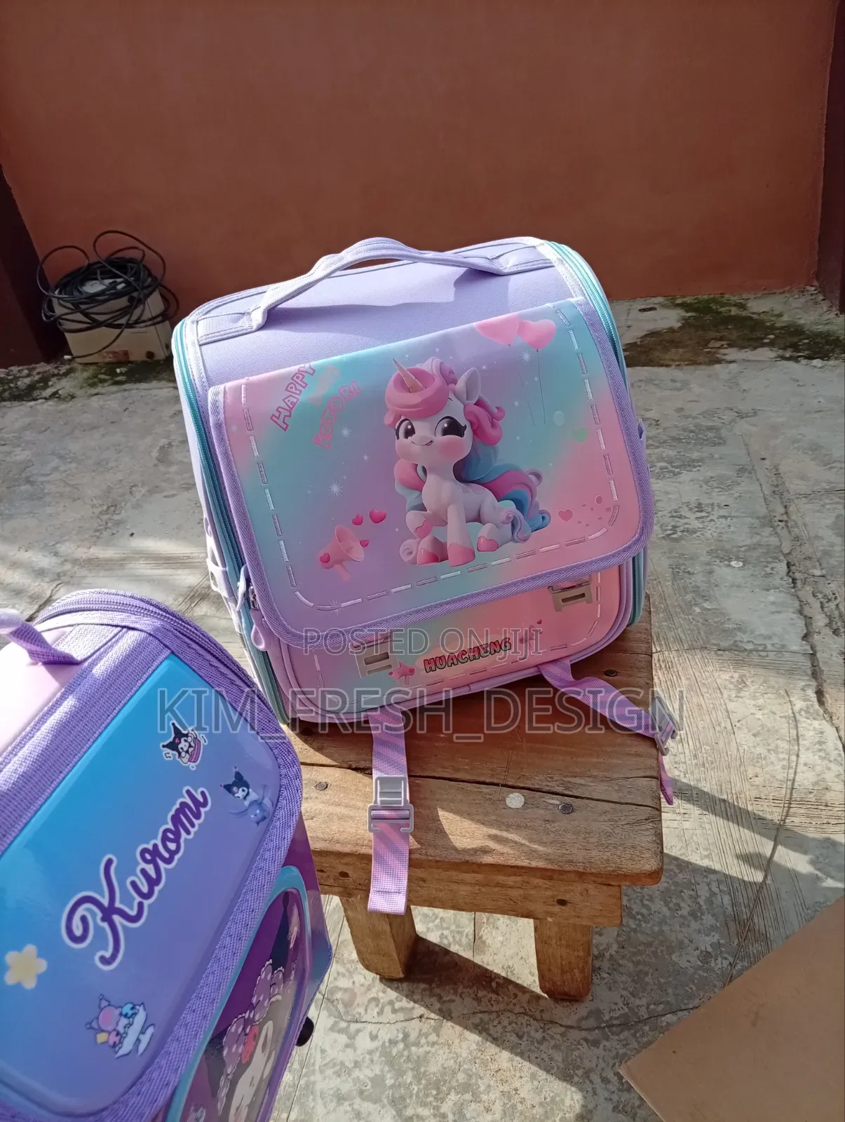 School Bag and Lunch Box