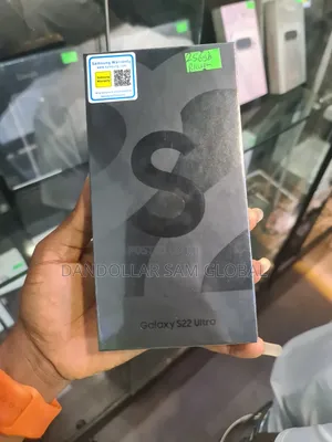 New Samsung Galaxy S22 Ultra 256 GB Black