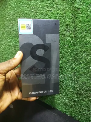 New Samsung Galaxy S21 Ultra 5G 256 GB Black