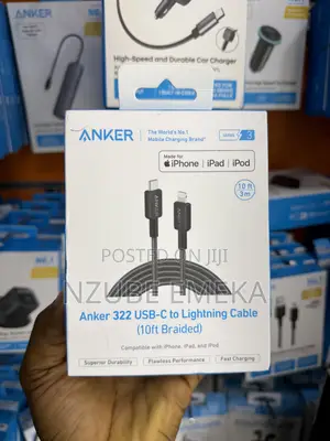 Anker 323 Usb Cable Lightning