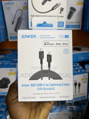Anker 323 Usb Cable Lightning