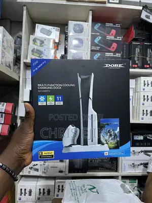 Ps5 Multi-Function Cooling Charging Dock