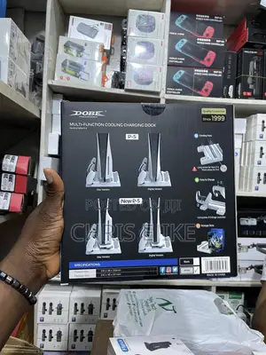 Ps5 Multi-Function Cooling Charging Dock