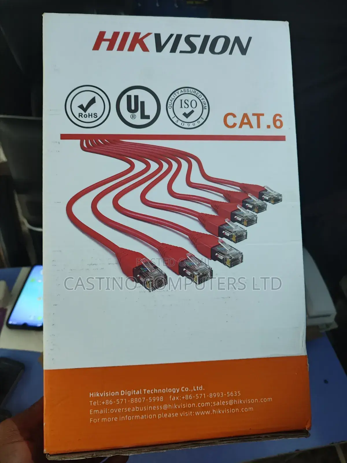 Hikvision Cat 6 Cable
