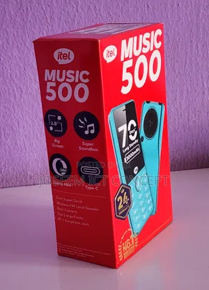 New Itel Music 500 Blue