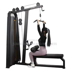 Seated Lat Pulldown Low Row Machine – Premium