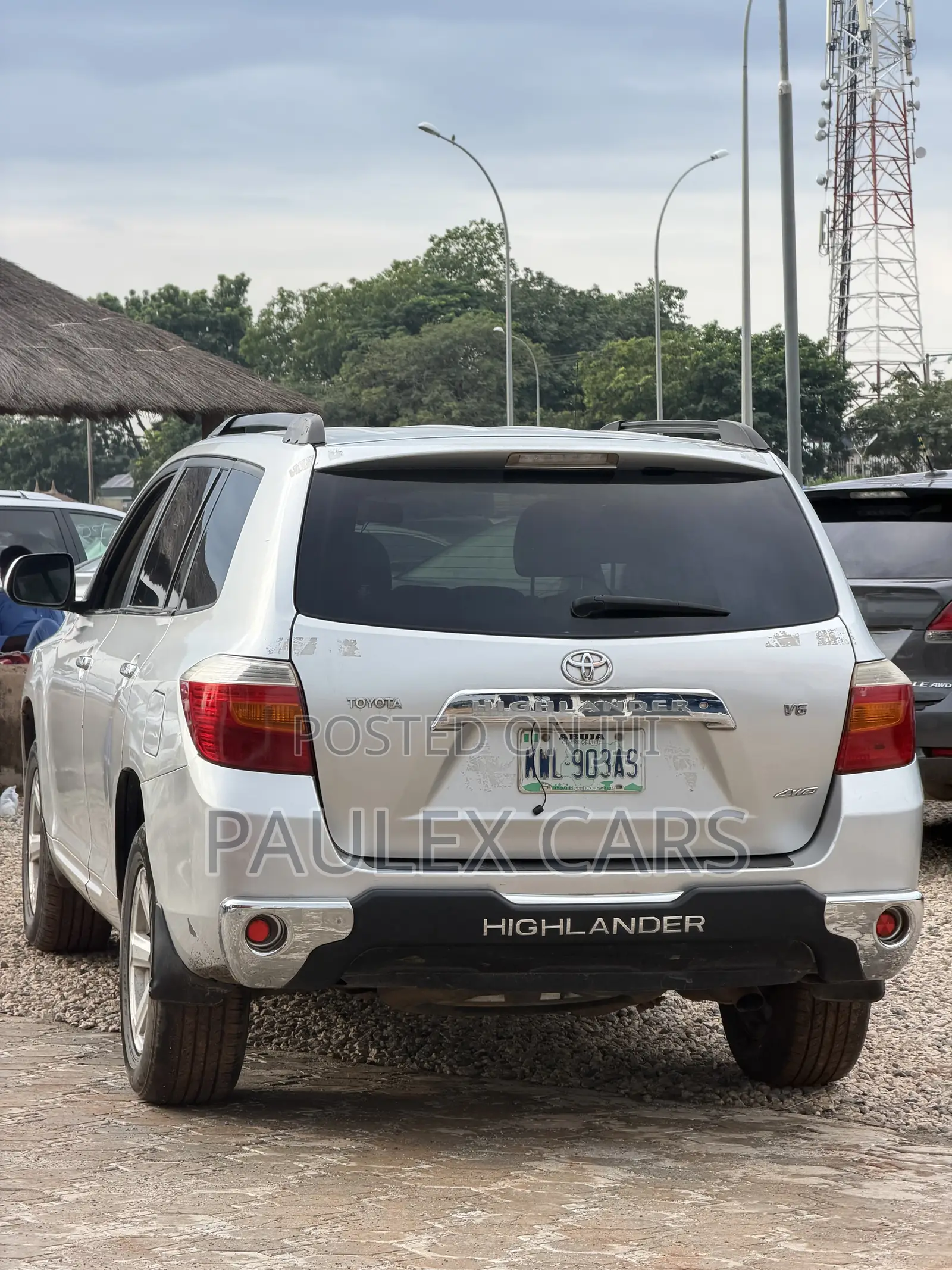 Toyota Highlander 4x4 2008 Silver