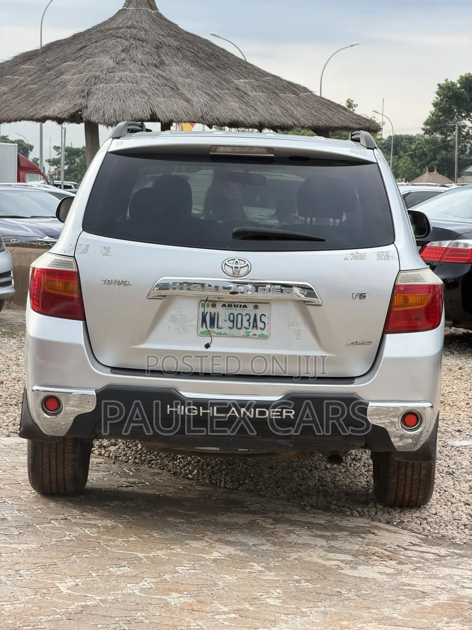 Toyota Highlander 4x4 2008 Silver