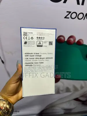 New Infinix Hot 60i 128 GB Black