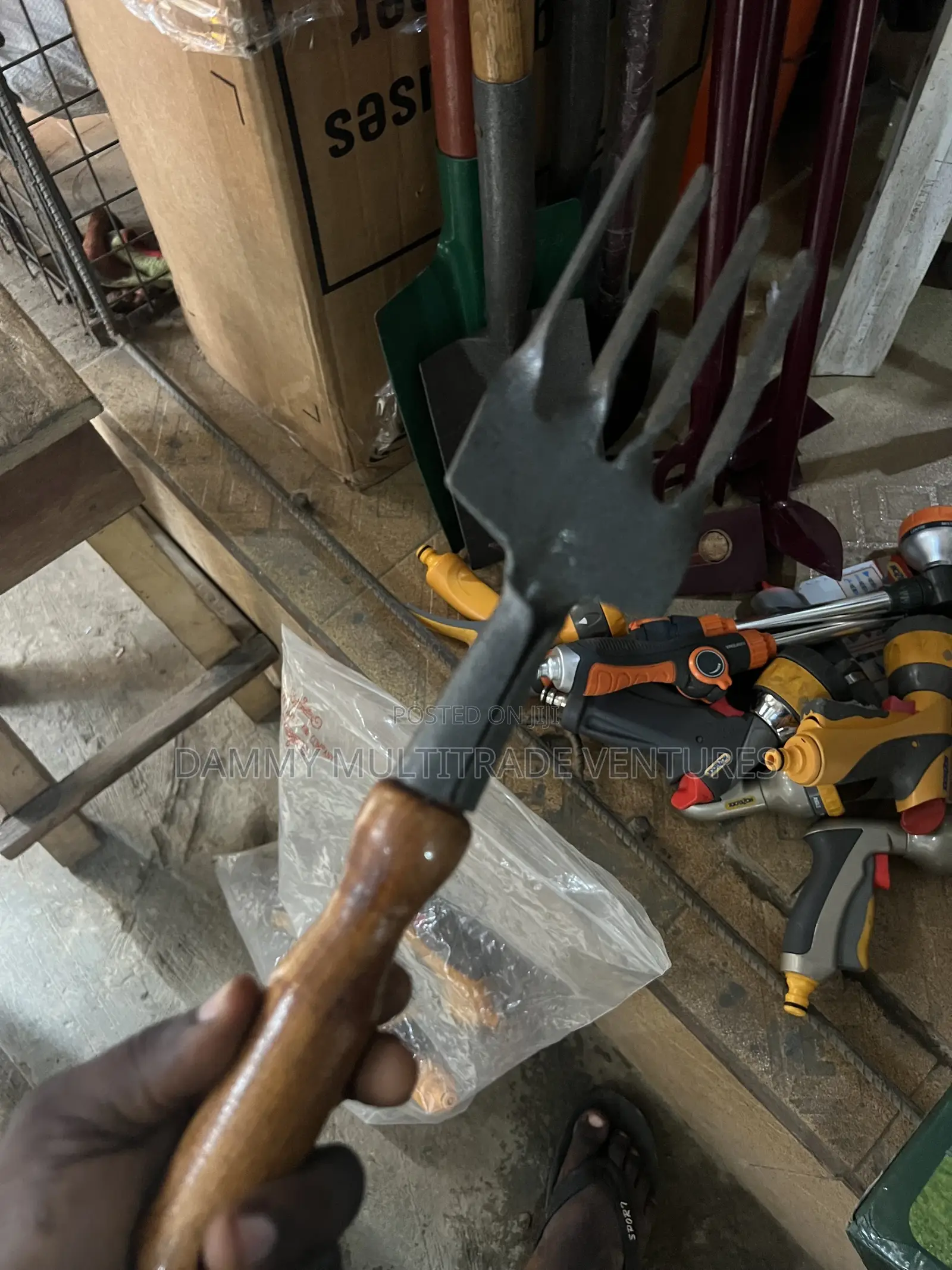 Garden Fork Features Sturdy Iron