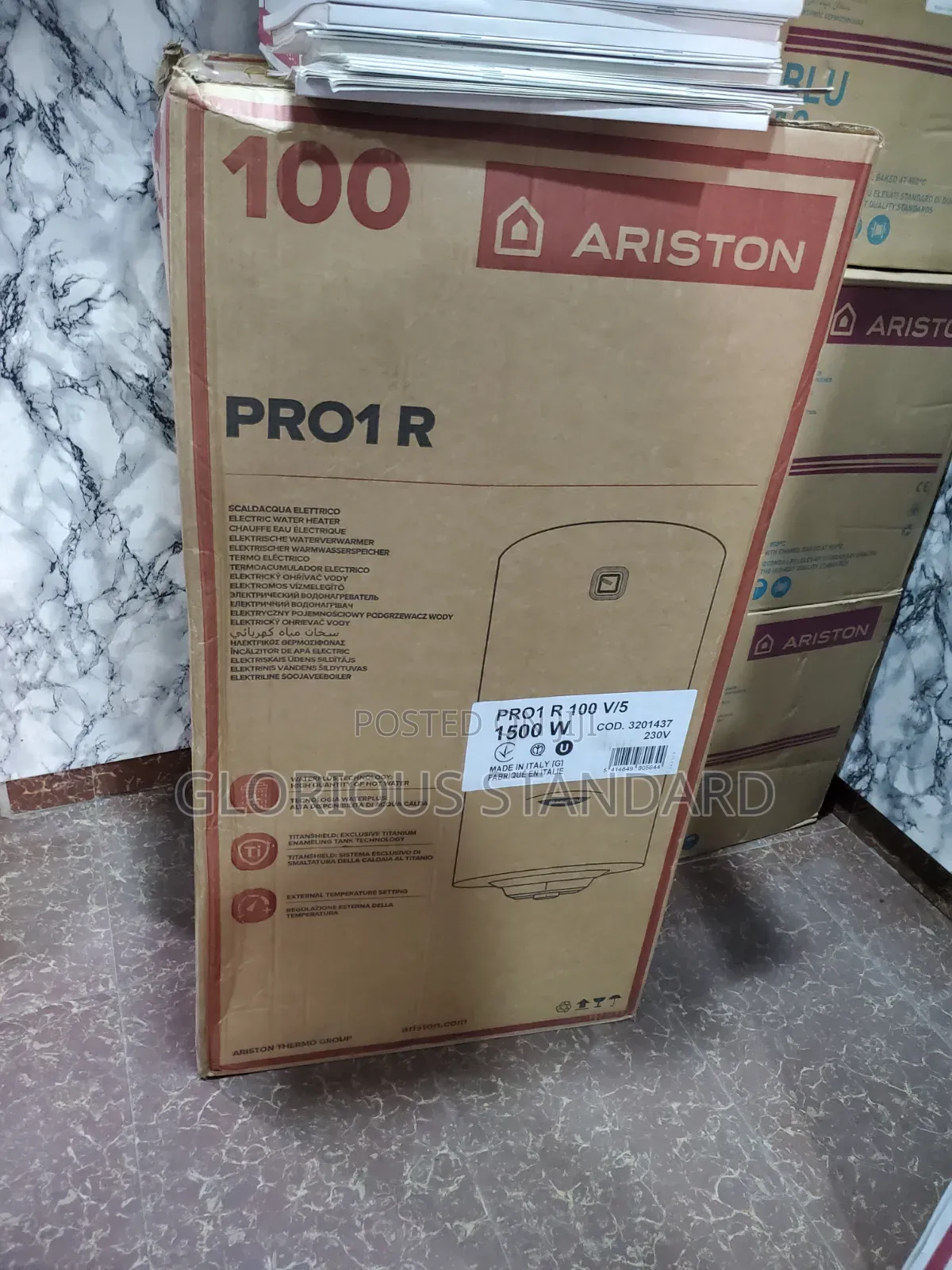 Ariston Water Heater 100l