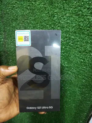 New Samsung Galaxy S21 Ultra 5G 256 GB Silver